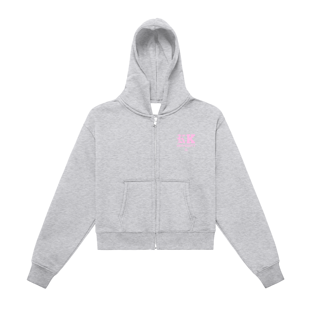 UNIVERSITY CROPPED HOODIE [FOR HER]