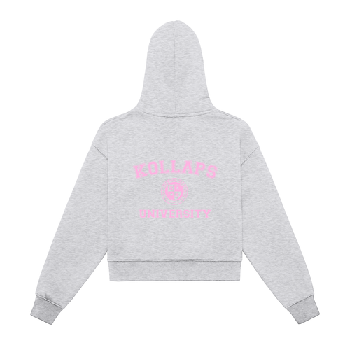 UNIVERSITY CROPPED HOODIE [FOR HER]