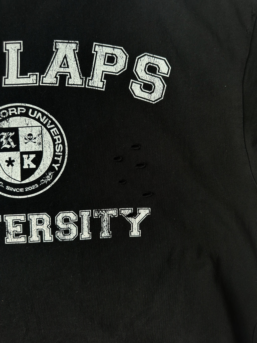 UNIVERSITY KROP TEE