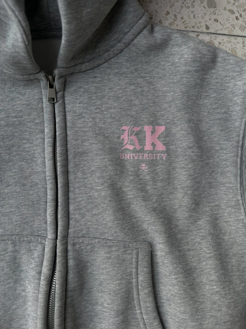 UNIVERSITY CROPPED HOODIE [FOR HER]