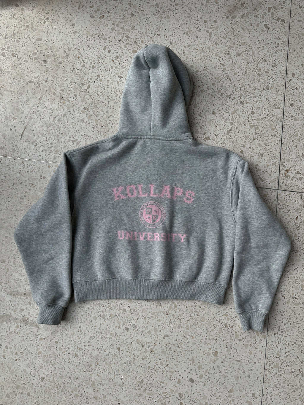 UNIVERSITY CROPPED HOODIE [FOR HER]