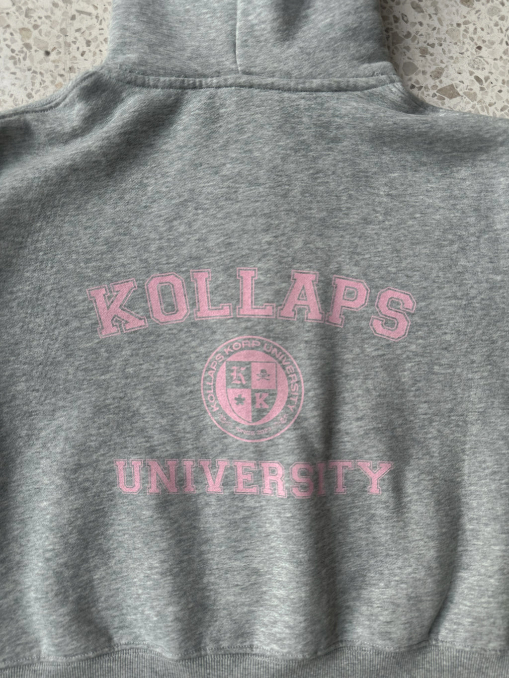 UNIVERSITY CROPPED HOODIE [FOR HER]